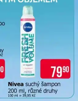 Teta NIVEA Suchý šampon nabídka