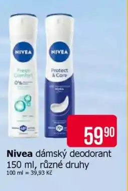 Teta NIVEA Dámský deodorant nabídka
