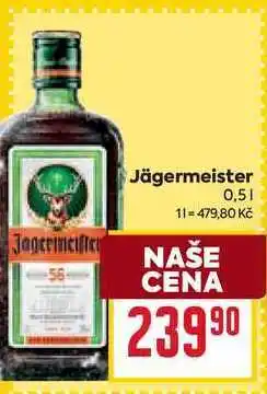 Billa Jägermeister 0,5l nabídka