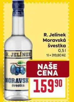 Billa R. Jelínek Moravská švestka 0,5l nabídka