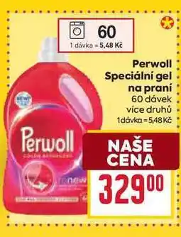 Billa Perwoll Speciální gel na praní 60 dávek nabídka