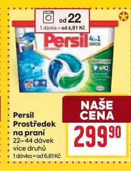 Billa Persil Prostředek na praní 22-44 dávek nabídka