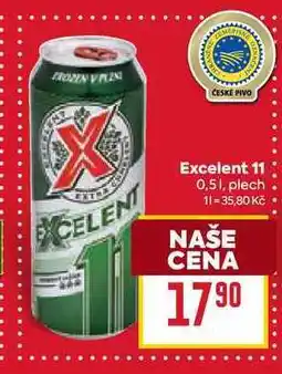 Billa Excelent 11 0,51, plech nabídka