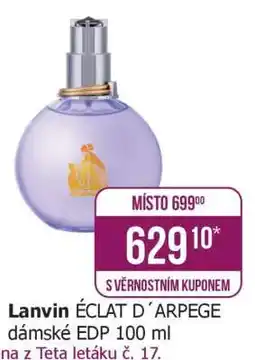 Teta Lanvin ÉCLAT D´ARPÈGE dámské EDP 100 ml nabídka