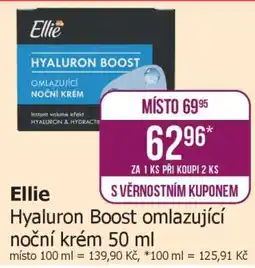 Teta Ellie Hyaluron Boost omlazující noční krém 50 ml nabídka