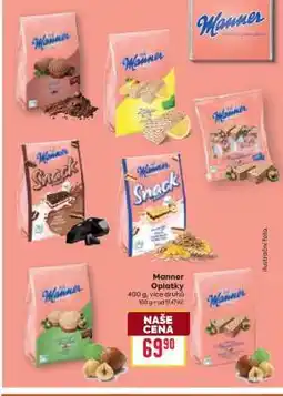 Billa Manner oplatky nabídka