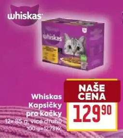 Billa Whiskas kapsičky pro kočky nabídka