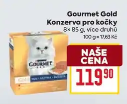 Billa GOURMET GOLD Konzerva pro kočky nabídka