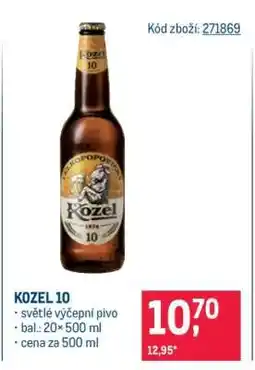 Makro KOZEL 10° nabídka