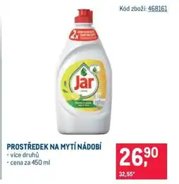 Makro Prostředek na mytí nádobí nabídka