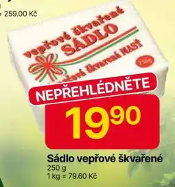 Hruška Sádlo vepřové škvařené nabídka