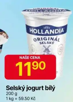 Hruška Selský jogurt bílý nabídka