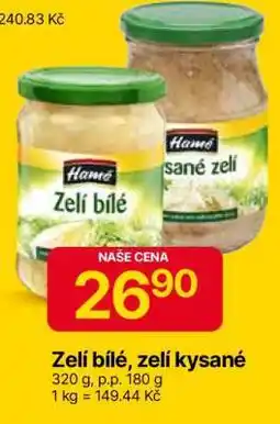 Hruška Zelí bílé, zelí kysané nabídka