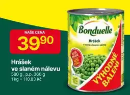 Hruška Bonduelle Hrášek nabídka