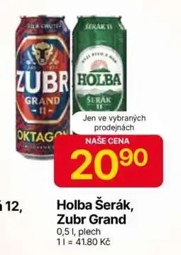 Hruška Holba Šerák Zubr Grand nabídka