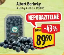Albert Albert Borůvky nabídka