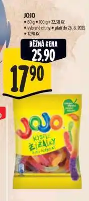 Albert Jojo kyselé žížalky nabídka