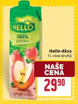 Billa Hello Džus nabídka