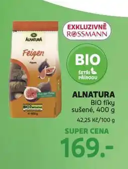 Rossmann Alnature bio fíky sušené nabídka