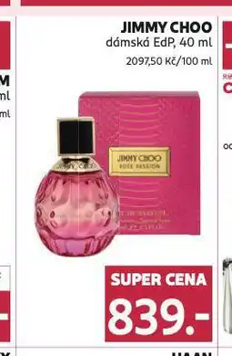 Rossmann Jimmy choo dámská edp nabídka