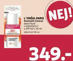 Rossmann Loreal paris revitalift clinical denní fluid nabídka