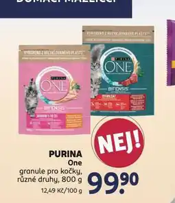 Rossmann Purina one granule pro kočky nabídka