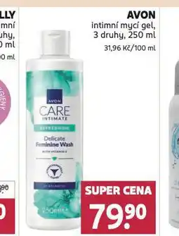 Rossmann Avon intimní mycí gel nabídka