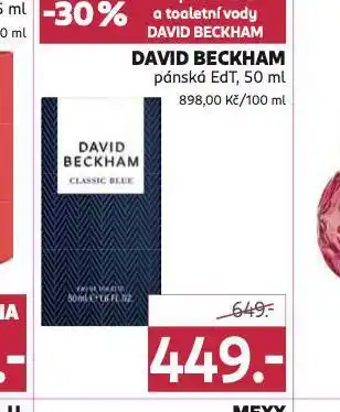 Rossmann David beckham pánská edt nabídka