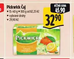 Albert Pickwick čaj nabídka