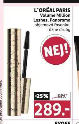 Rossmann Loreal paris řasenka nabídka