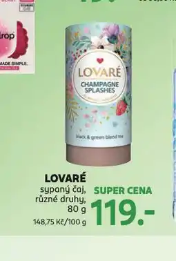 Rossmann Lovaré sypaný čaj nabídka