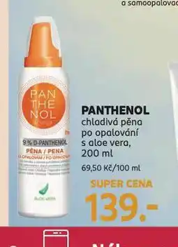 Rossmann Panthenol chladivá pěna po opalování nabídka