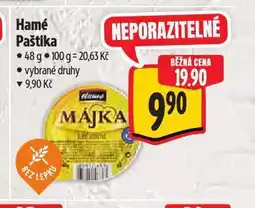 Albert Hamé paštika nabídka