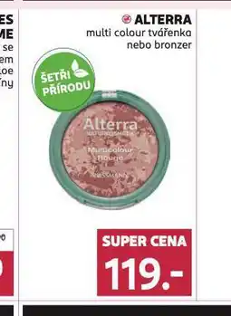 Rossmann Alterra multi colour tvářenka nabídka