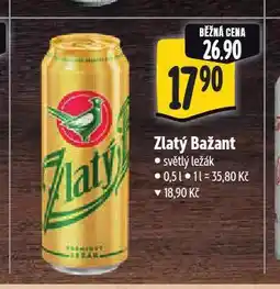 Albert Pivo zlatý bažant nabídka