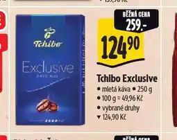 Albert Tchibo exclusive mletá káva nabídka