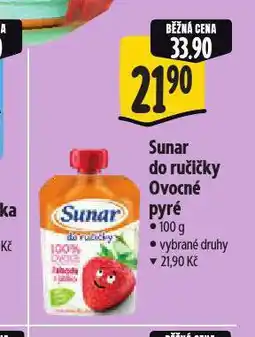 Albert Sunra do ručičky ovocné pyré nabídka
