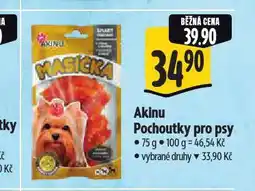 Albert Akinu pochoutky pro psy nabídka