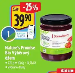 Albert Bio výběrový džem nabídka