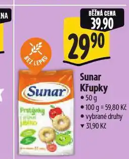 Albert Sunar křupky nabídka