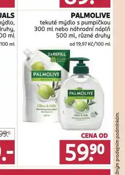 Rossmann Palmolive tekuté mýdlo s pumpičkou nabídka