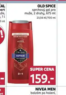 Rossmann Old spice sprchový gel nabídka