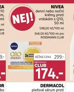 Rossmann Nivea krém proti vráskám nabídka