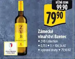 Albert Zámecké vinařství bzenec nabídka
