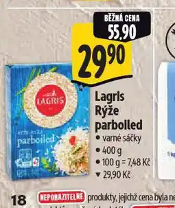 Albert Lagris rýže parboiled nabídka