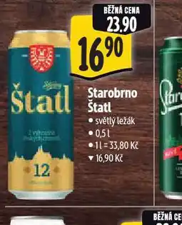 Albert Starobrno štatl nabídka