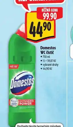 Albert Domestos wc čistič nabídka