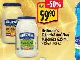 Albert Hellmann´s tatarská omáčka, majonéza nabídka