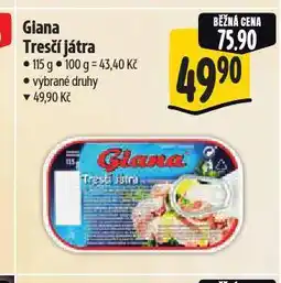Albert Giana tresčí játra nabídka