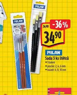 Albert Sada 3 ks štětců nabídka